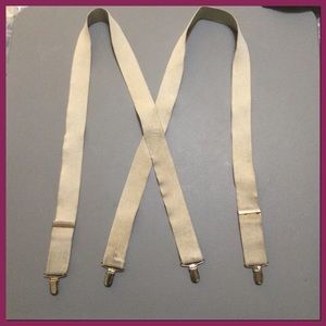 Cream Suspenders